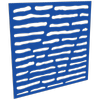 ProtectorAl 300-1200w x 300-1200h Light Blue/Gloss White Slate Unframed Composite Deco Panel