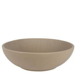 Belle Isola Ceramic Fruit Bowl Round 31cm - Dove Grey