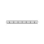 Mode Perma 7 Chrome Hooks Key Rack - White
