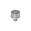 Cal Custom Polished Aluminium Push-In Breather Flash Insignia, Valve Cover