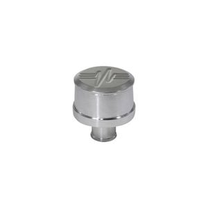 Cal Custom Polished Aluminium Push-In Breather Flash Insignia, Valve Cover