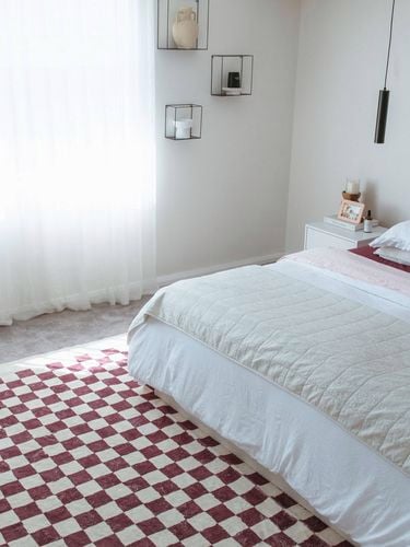 Loopsie - Gallery - 2. Hermosa rug styled bedroom