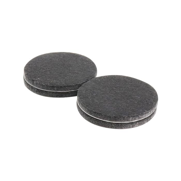 Surface Gard 48mm Black Round Felt - 4 Pack