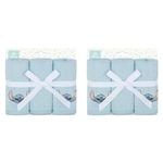 6pc Disney Stitch Baby/Kids Cotton Washers/Washcloth 25x25cm