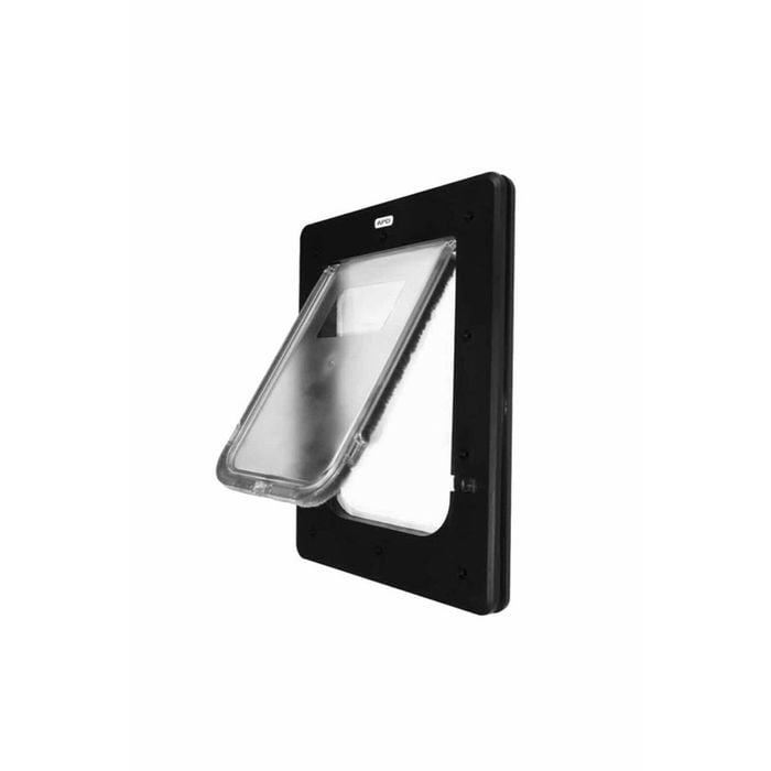Aussie Pet Doors  Small Black Rectangle Cat & Dog Door