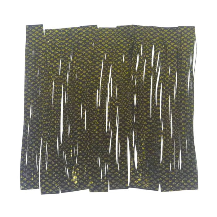 Artizan 22 Strand Silicon Skirting, Natural Black Gold, Qty 20