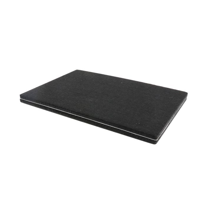 Surface Gard 150 x 110mm Black Rectangle Felt - 2 Pack