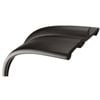 Hulk Rubber Fender Flare Wheel Arch Mounting Kit 3.1" / 79mm Black