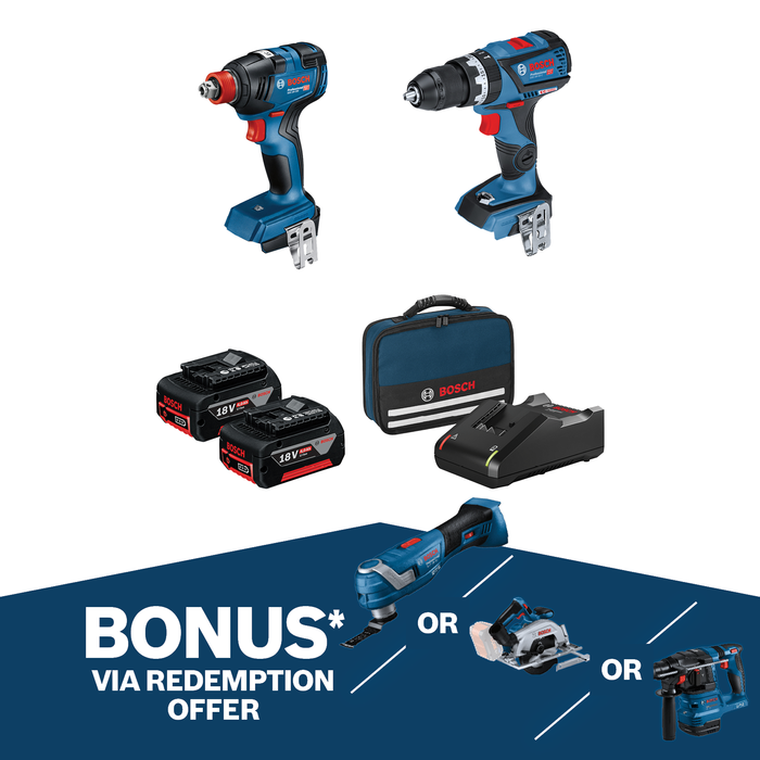 Bosch 18V Professional 2 Piece Brushless Combo Kit 0615991FH5