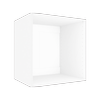 Lugna 768 x 750 x 580mm White Cabinet Shell