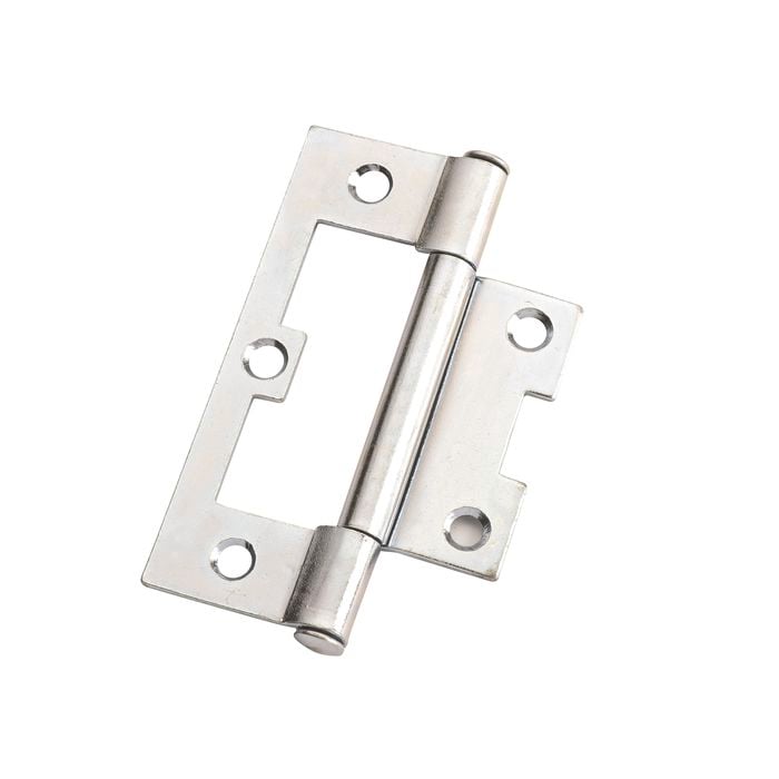 Lane 75mm Zinc Plated Loose Pin Non-Mortise Hinge - 20 Pack