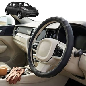 Australian Goose Steering Wheel Cover for Nissan LEAF 2013 - 2017 Circle Black