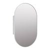 Future Glass Nia Framed Pill Mirror Cabinet 960 x 560mm - White
