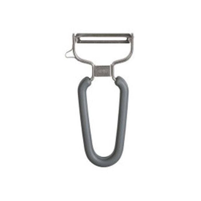 Avanti Stainless Steel Speed Fruit/Vegetable Peeler Kitchen Swivel Blade Grey