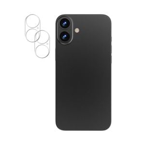 2x Screen Protector Nuglas Clear Tempered Glass For Iphone 16 Plus /16 Camera Lens