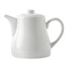 Olympia Whiteware Teapots Vitrified Body Porcelain 795ml Pack of 4