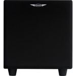 MINIMEFF8-V2 8" Powered Subwoofer 320W W/ Slaps Front Firing Black