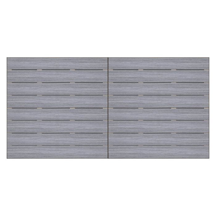 Good Times Decking 200 - 365mm High 1144 x 2288mm Alpine Ash Ekodeck 2 Module Kit