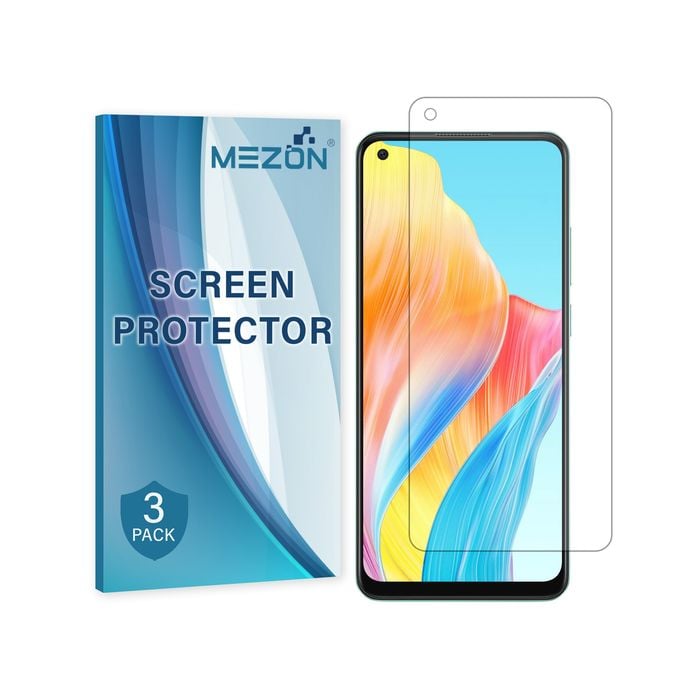 3 Pack Mezon Oppo A78 4g Hydrogel Film Clear Screen Protectors