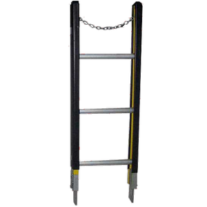 INDALEX 1.1m Industrial Fibreglass 150KG Pro Series Sectional Ladder (Top)
