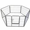 YES4PETS 6 Panel 60 cm Heavy Duty Pet Dog Puppy Cat Rabbit Exercise Playpen Fence