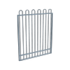ProtectorAl 800 - 1200 x 1500mm Deep Ocean Aluminium Loop Top Pool Gate With Mid Rail