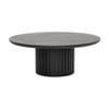 Vanessa Hubert 90cm Round Coffee Table Black
