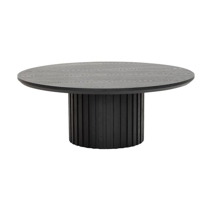 Vanessa Hubert 90cm Round Coffee Table Black