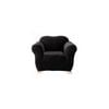 SureFit Pearson One Seater Couch Cover Ebony