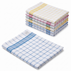 12pcs 100% Cotton Tea Towel 60cm x 90cm Commercial Grade - Multicoloured | 100% Cotton