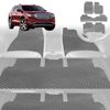 6D Diamond Car Floor Mats for Holden Acadia 2018-2021-Ultimate Set-Grey-Outback GT