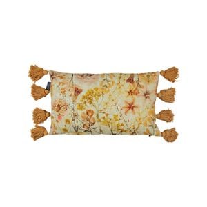 Bedding House 30cm x 50cm Yellow Wildflower Yellow Filled Cushion 30cm x 50cm