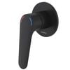 HomeCare by Caroma Black Matte Assistant Living Bath/Shower Mixer