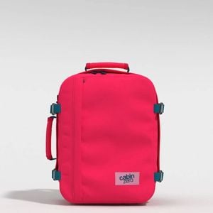 Cabinzero Classic 28l Lightweight 0.6kg Carry On Backpack - Miami Magenta