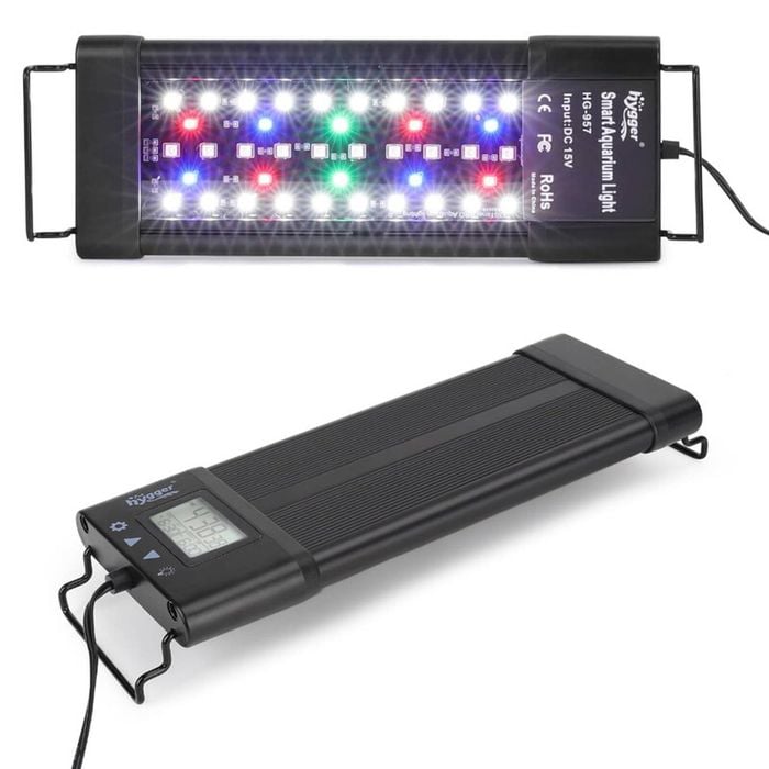Hygger Planted Aquarium Lighting 20W - Black - Black | One size | HG-957-20W