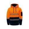 Citeco Orange Hi Vis Taped Hoodie - Large