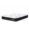 Biglot Harbour City Mattress Medium Feel 3 Zoned Pocket Spring Mattress - White/Grey, Bedding Queen