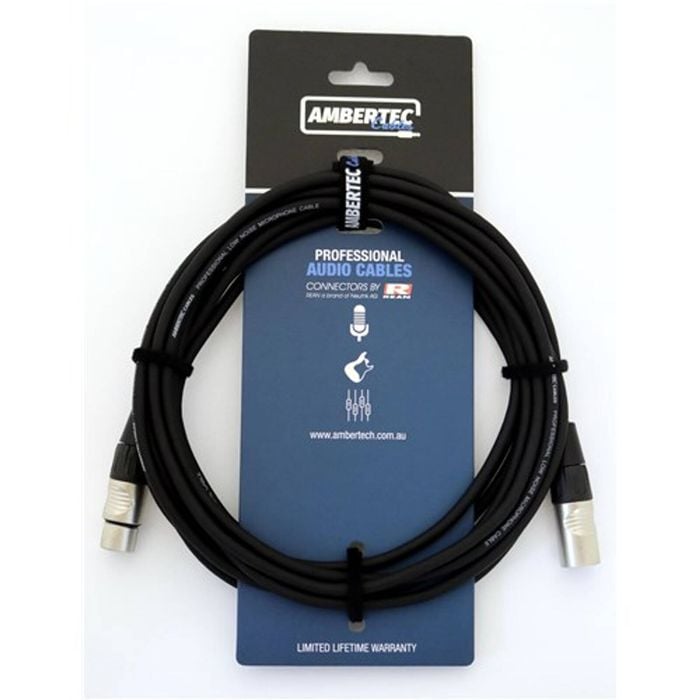 Microphone Cable 10m Rean Xlr M-f