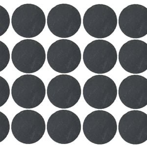 Argon Tableware 10cm Round Slate Coasters - Set Of 24 Drink Coasters Stone Natural Slate Drink Placemats Mug Glass Cup Mats
