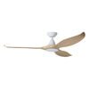 Eglo Noosa 60" Dc Fan White/blackbutt