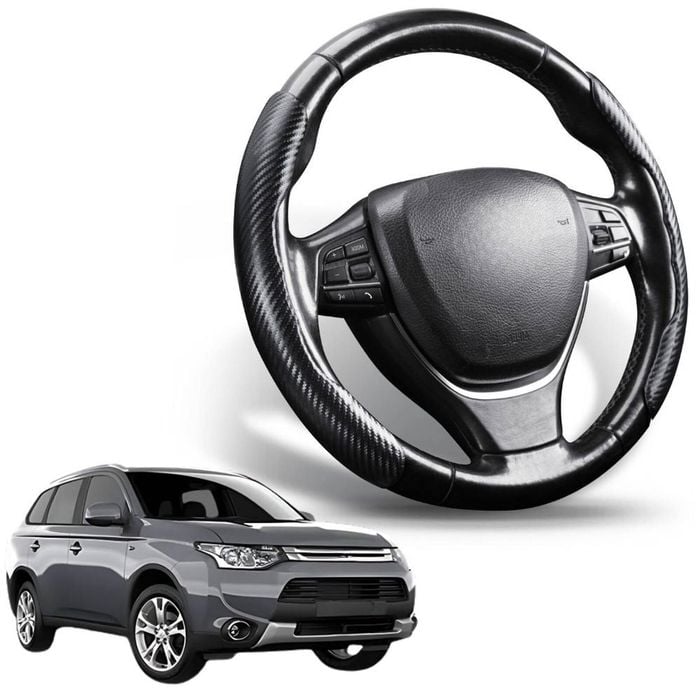 Segmented Steering Wheel Cover for Mitsubishi Outlander 2006 - 2012 (CW/ZG/ZH)
