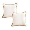SOGA 2X 45CM Warm Wood Tone Throw Pillows