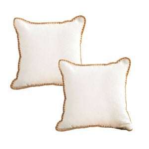 SOGA 2X 45CM Warm Wood Tone Throw Pillows