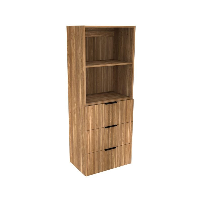Lugna 1536 x 600 x 380mm Cove 2 Shelf And 3 Drawer Robe Insert