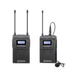 Boya BY-WM8 PRO-K1 UHF Dual Channel Wireless Lavalier Lapel Microphone