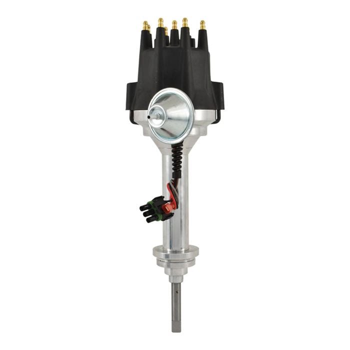 Chrysler Bb 413 426 440 Pro Series Ready To Run Distributor - Black Cap