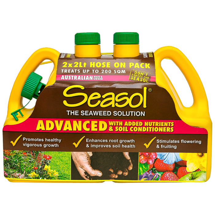 Seasol 2 x 2L Advanced Hose On - Twin Pack