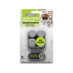 Slipstick 25mm Ultra Glide Super Smooth Feet - 8 Pack