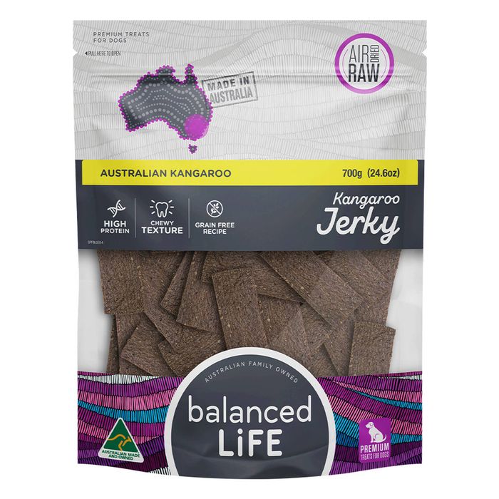 Balanced Life Kangaroo Jerky Premium Treats For Dogs 700 Gm