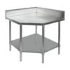 Modular Systems Corner Workbench With 100mm Splashback, 900x900x900mm 0900-7-wbcb/h
